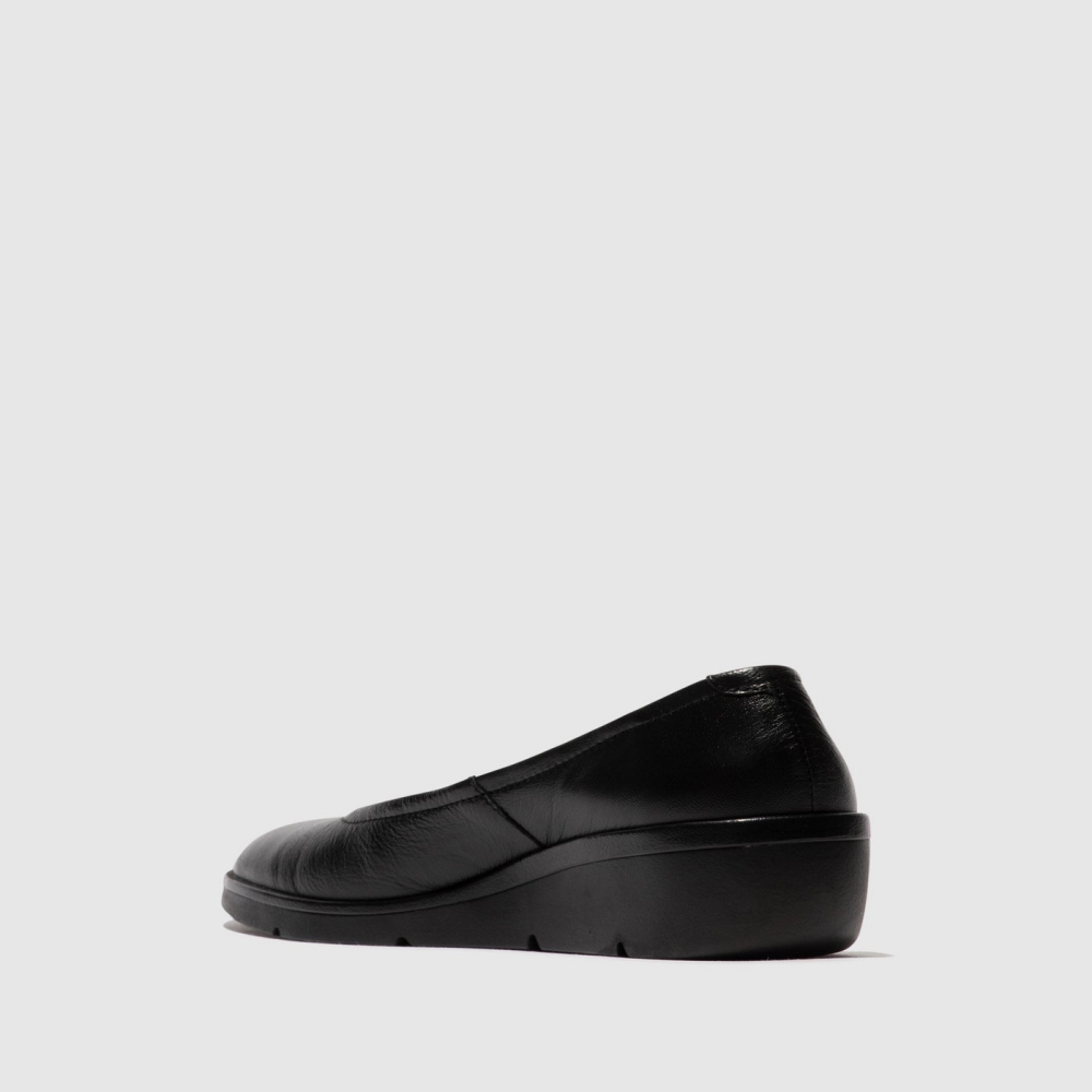 Black Fly London Slip-on Women's Shoes | USA36CDUH