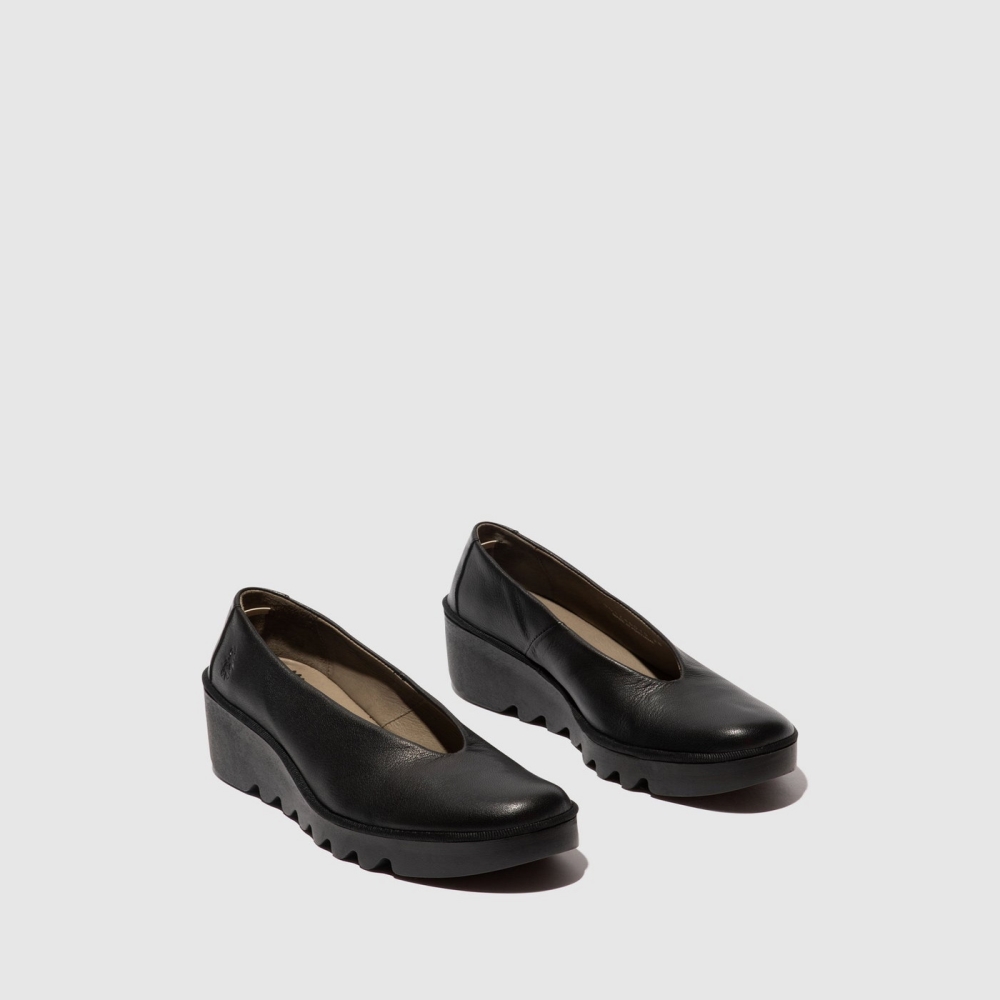 Black Fly London Slip-on Women's Shoes | USA46VERG