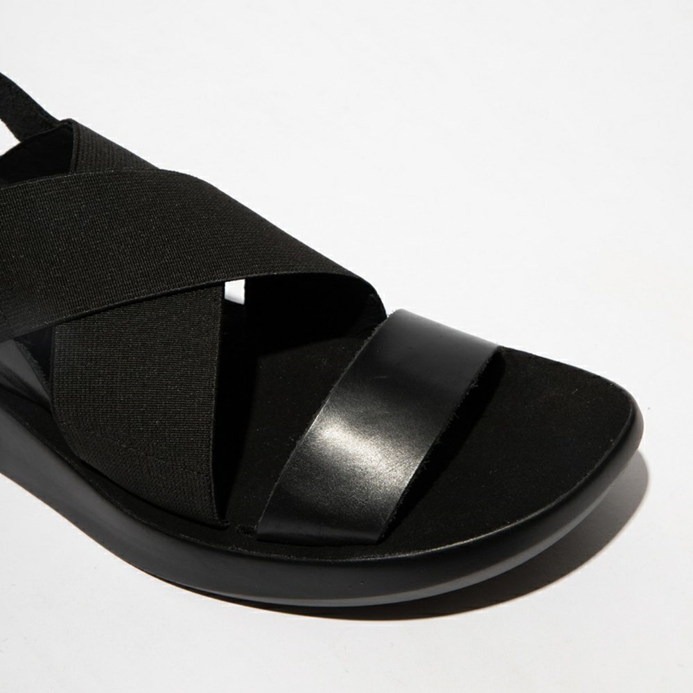 Black Fly London Slip-on Women's Wedge | USA92FKVT