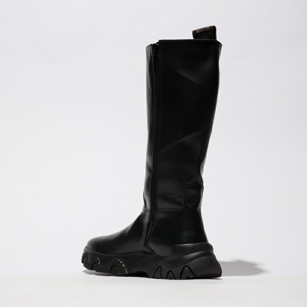 Black Fly London Upper Leather Women's Knee High Boots | USA63BVEF