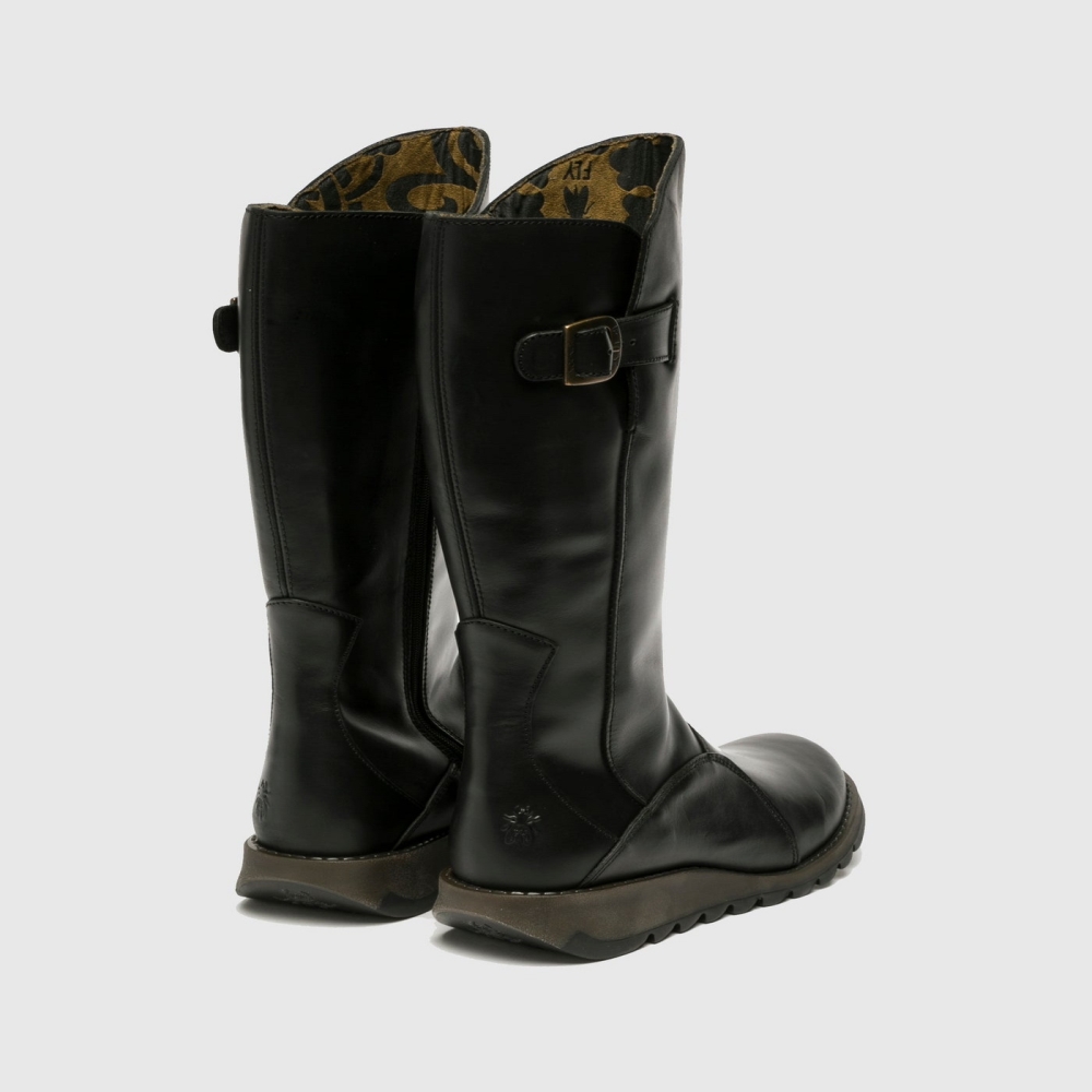 Black Fly London Zip Up MES 2 Women's Boots | USA13FUKO