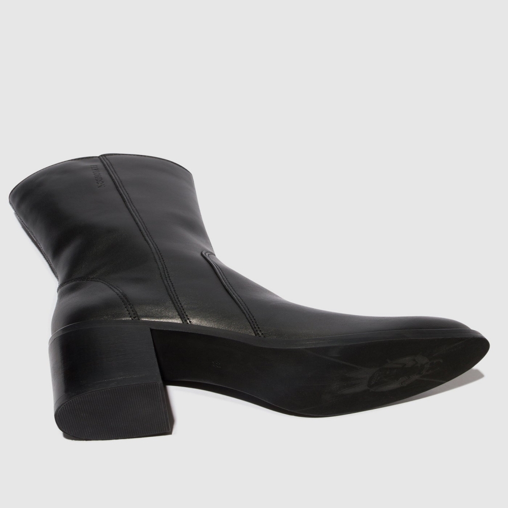 Black Fly London Zip Up Women's Ankle Boots | USA05TVQG