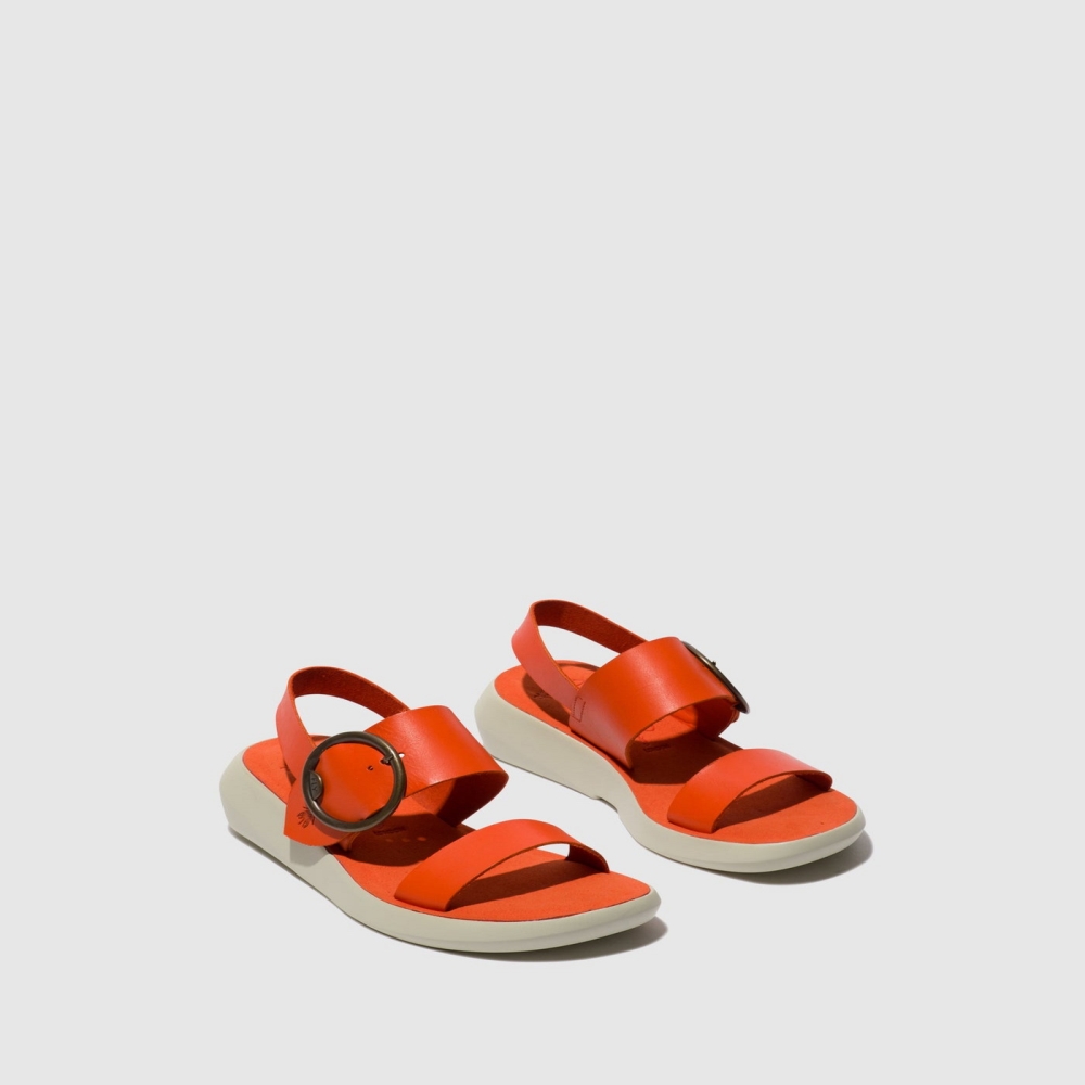 Coral Fly London Sling-Back Women's Sandals | USA03MORV