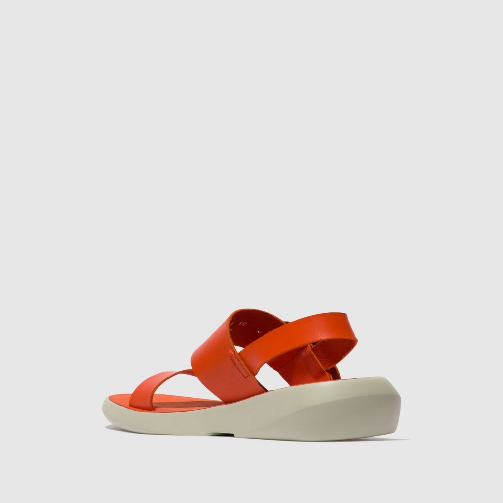 Coral Fly London Sling-Back Women's Sandals | USA03MORV