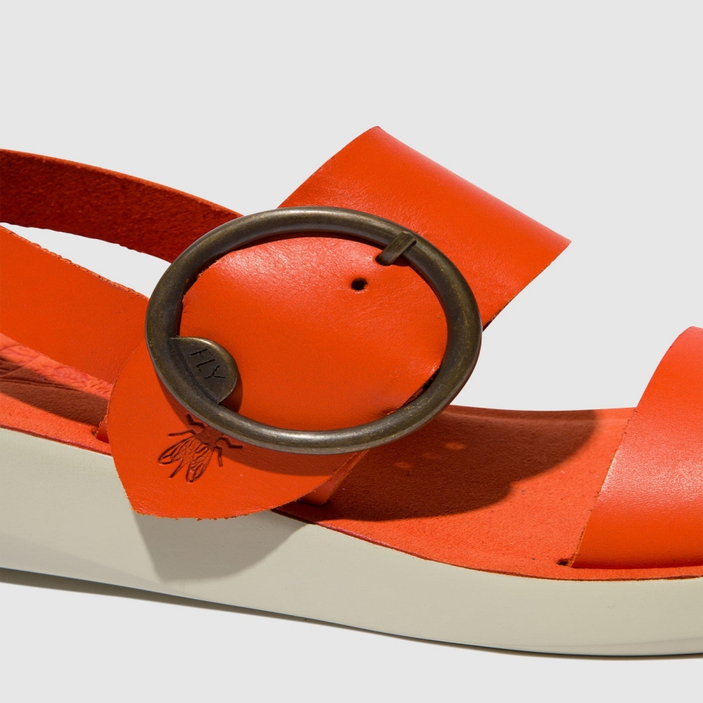 Coral Fly London Sling-Back Women's Sandals | USA03MORV