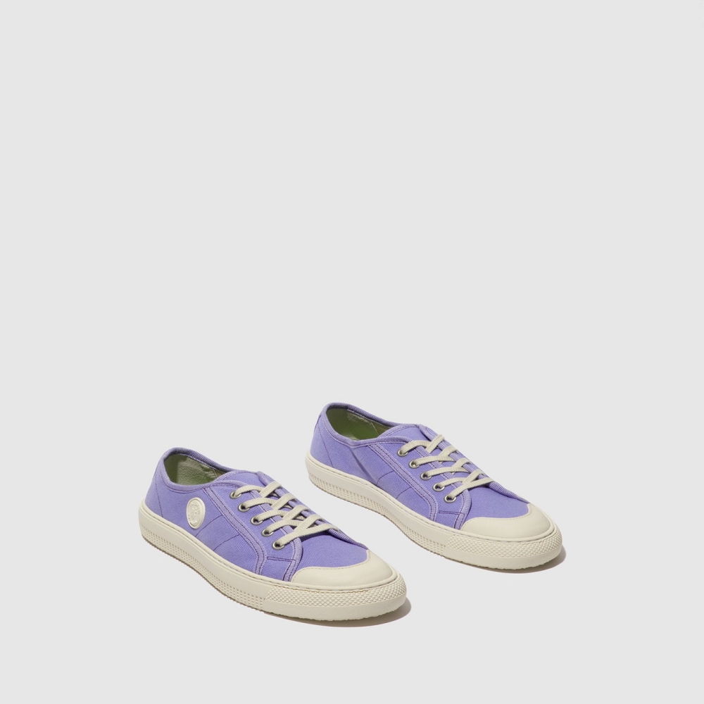 Lavender Fly London Lace-up Men's Trainers | USA97MRWC