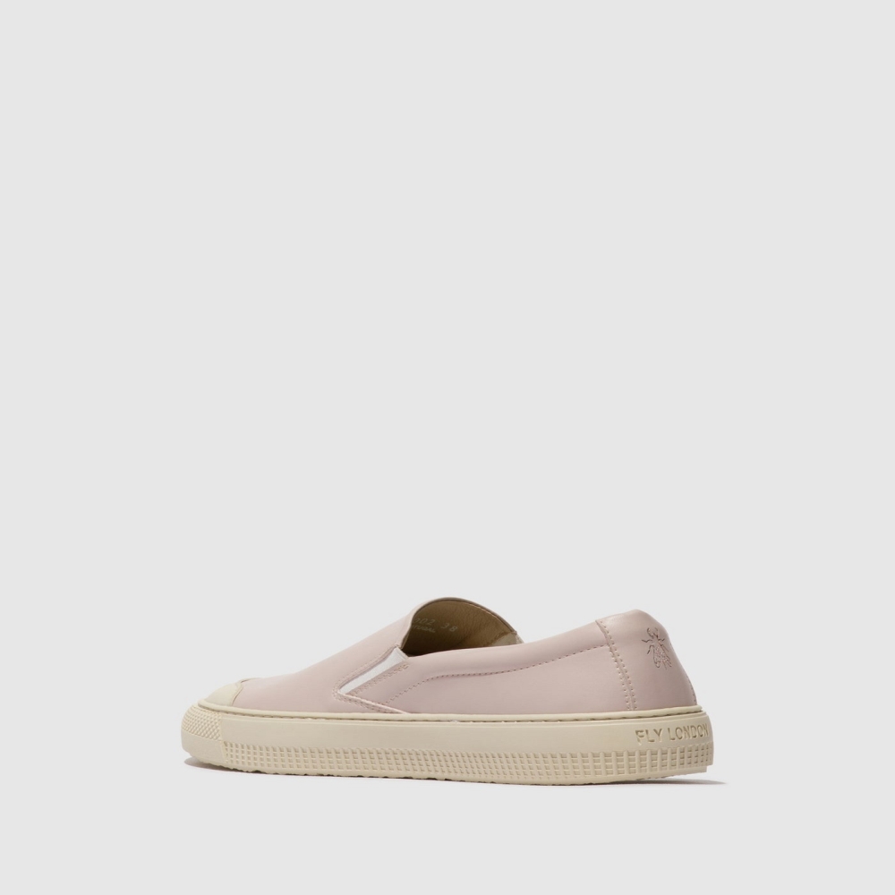 Pink Fly London Slip-on Women's Trainers | USA58DKBQ