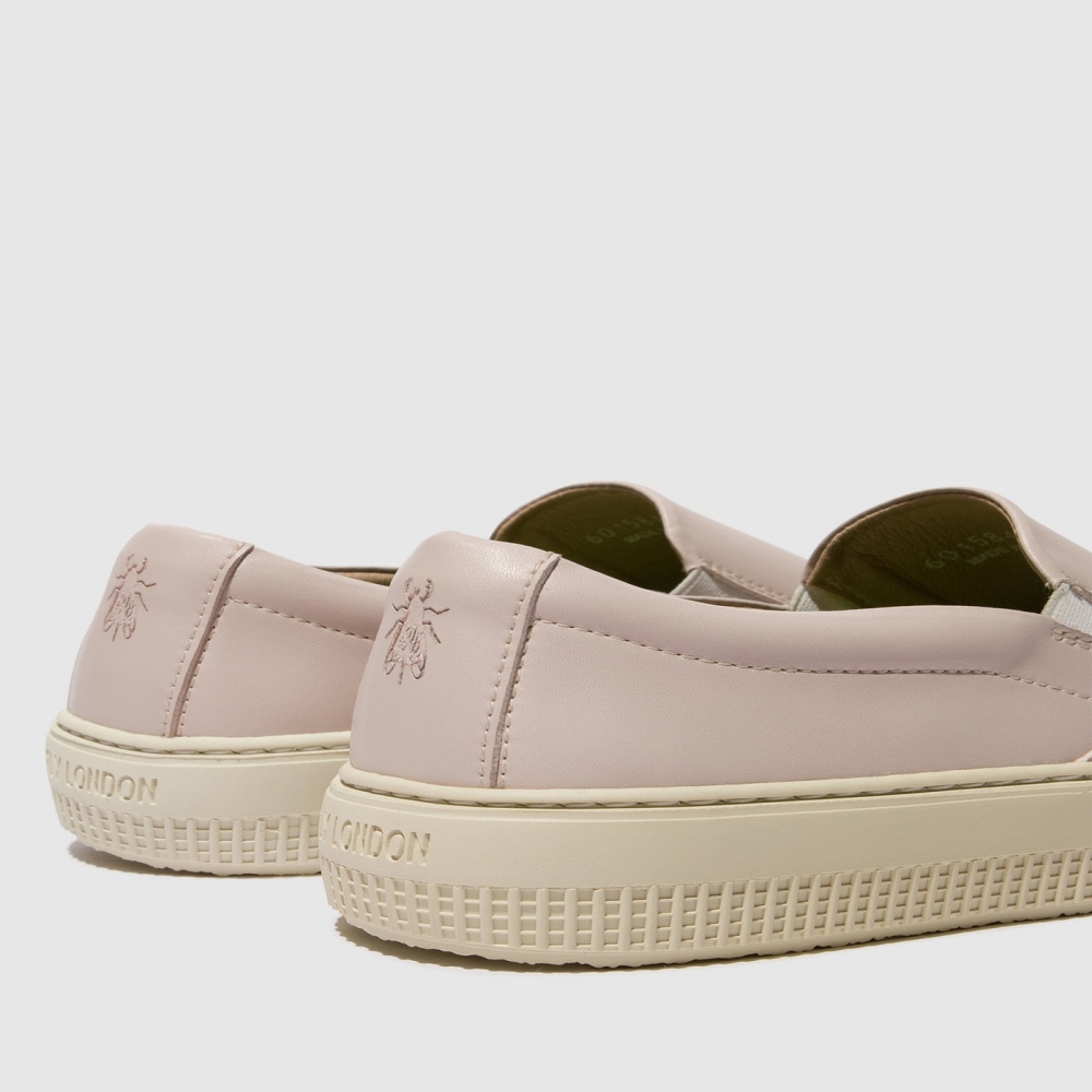 Pink Fly London Slip-on Women's Trainers | USA58DKBQ