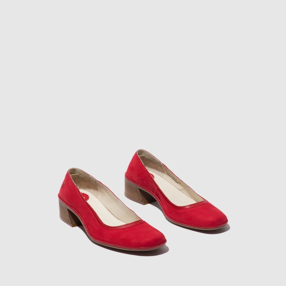 Red Fly London Classic Women's Pumps Shoes | USA61ZRBX