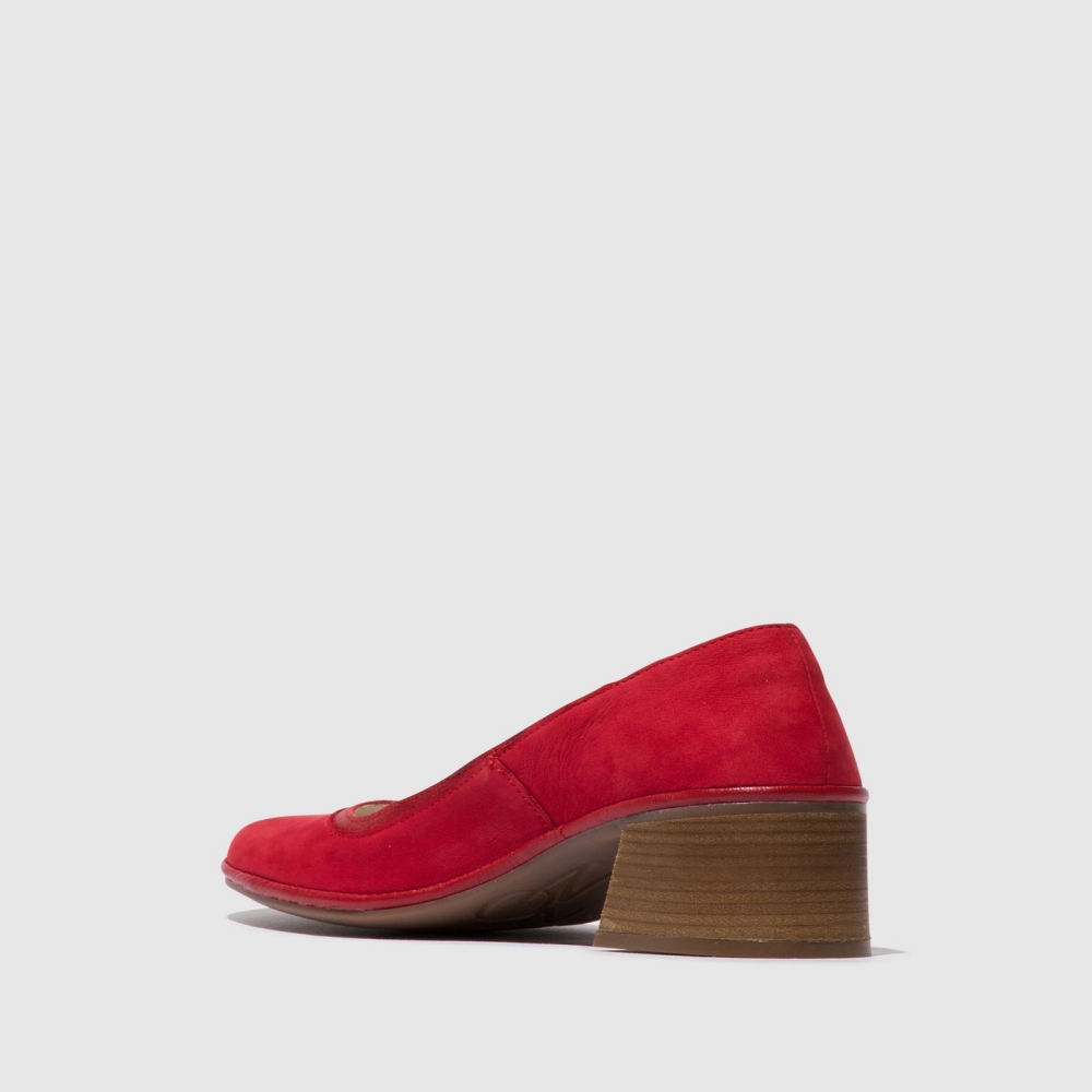 Red Fly London Classic Women's Pumps Shoes | USA61ZRBX