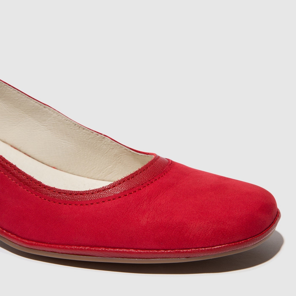 Red Fly London Classic Women's Pumps Shoes | USA61ZRBX