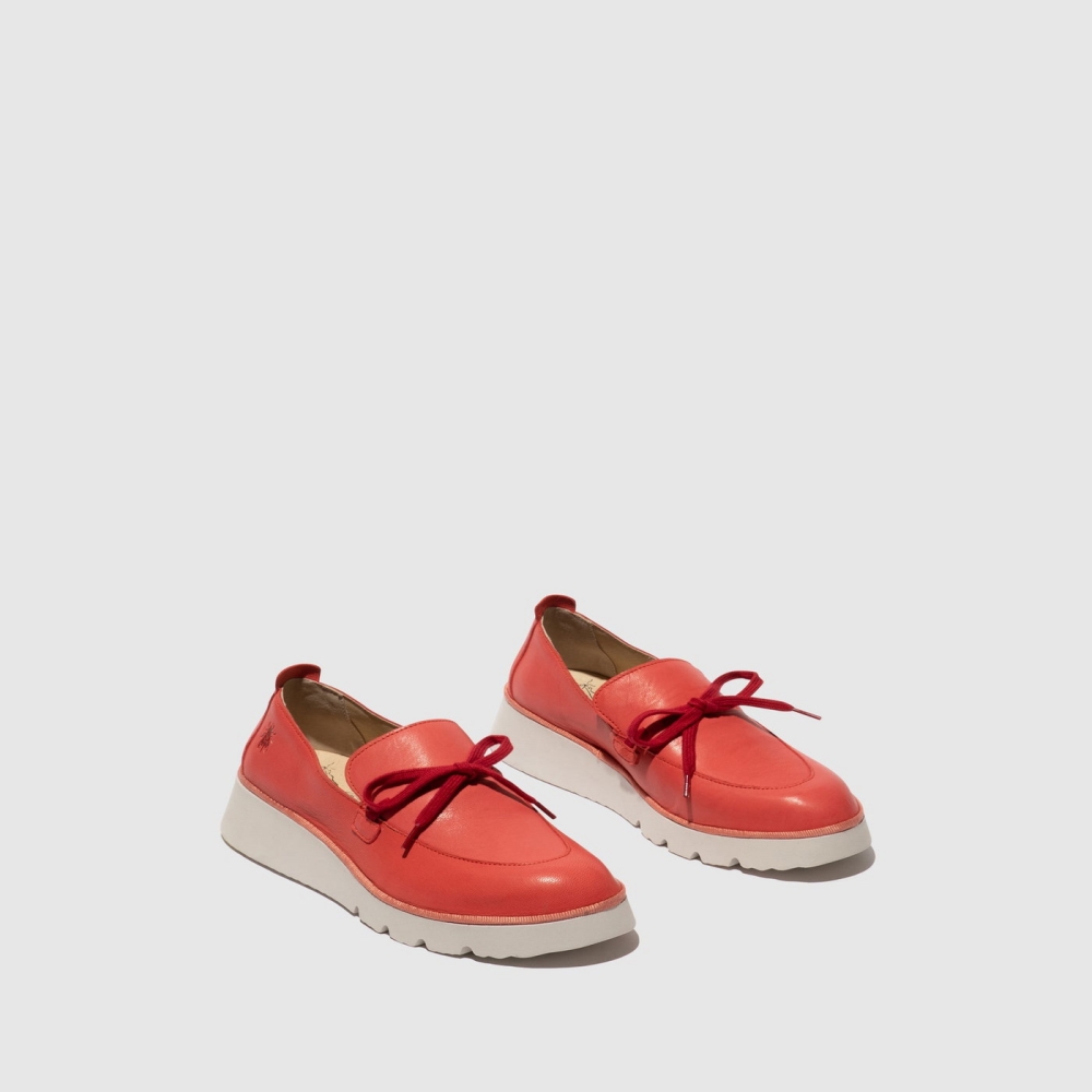 Red Fly London Slip-on Women's Shoes | USA23ZYWP