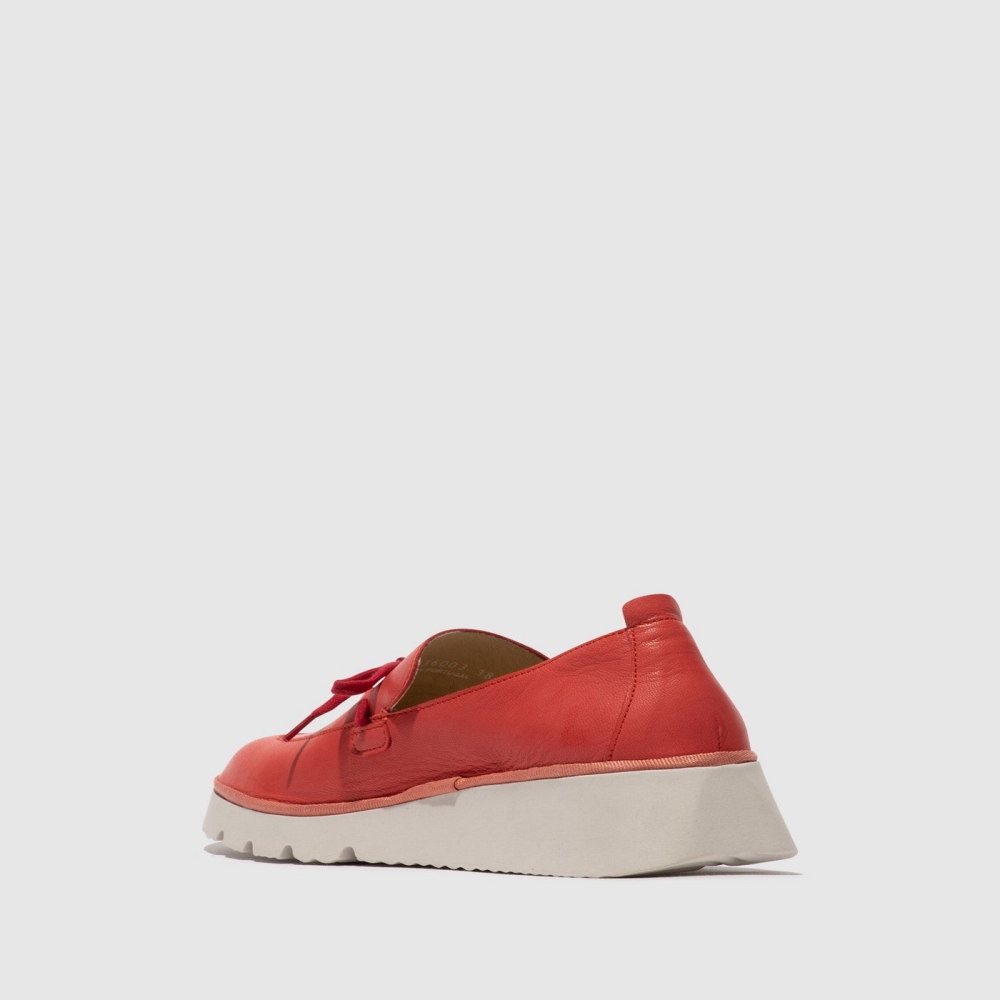 Red Fly London Slip-on Women's Shoes | USA23ZYWP