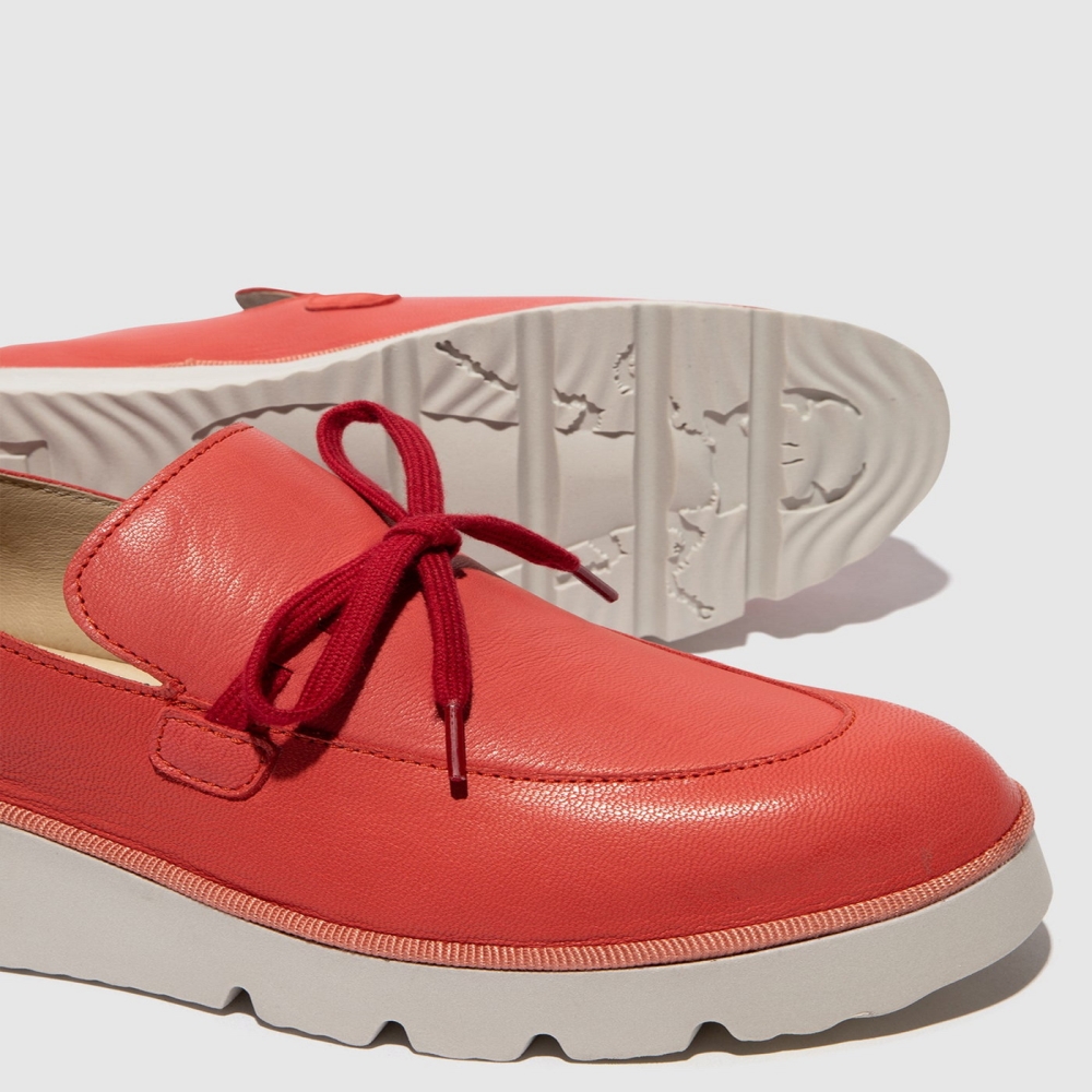 Red Fly London Slip-on Women's Shoes | USA23ZYWP