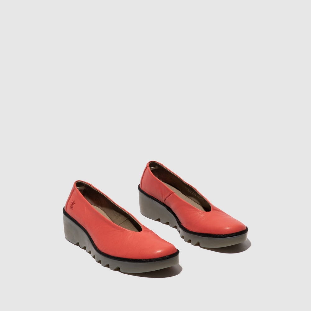 Red Fly London Slip-on Women's Shoes | USA69WGKM