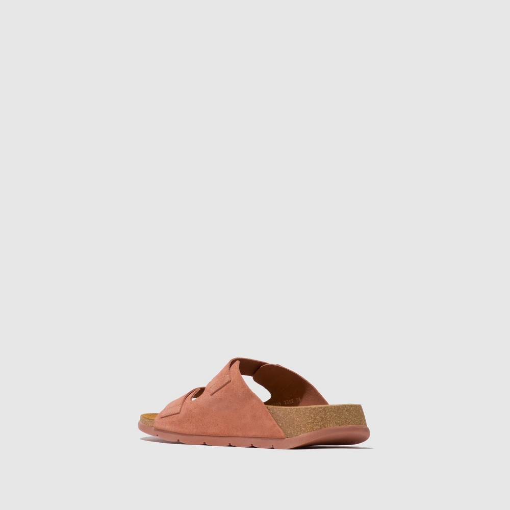 Rose Fly London Buckle Women's Sandals | USA74DKIV