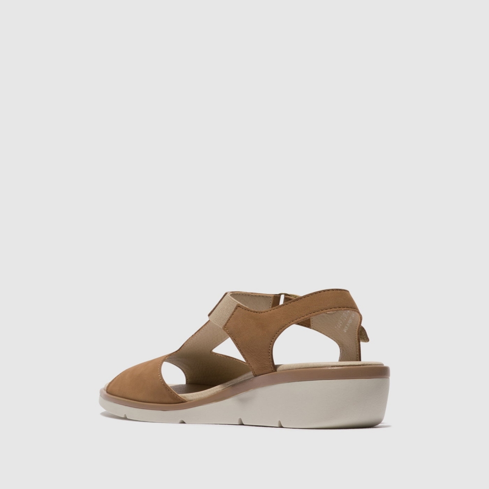 Sand Fly London T-Strap Women's Sandals | USA52FGQP