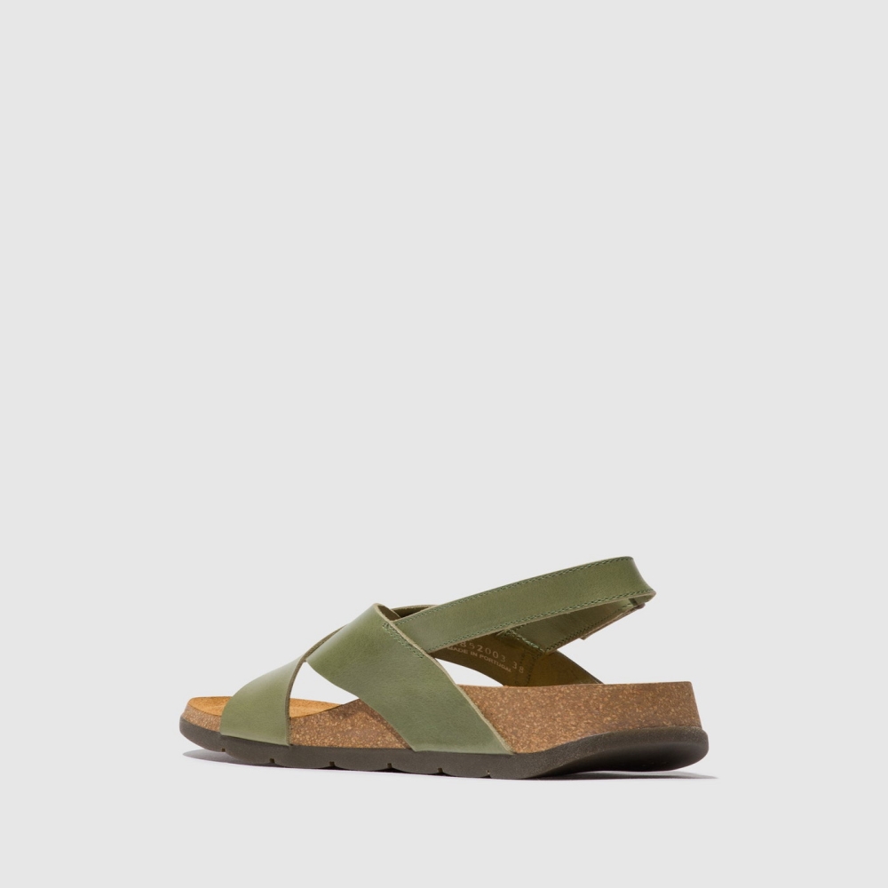 Smog Fly London Crossover Women's Sandals | USA26RHSM