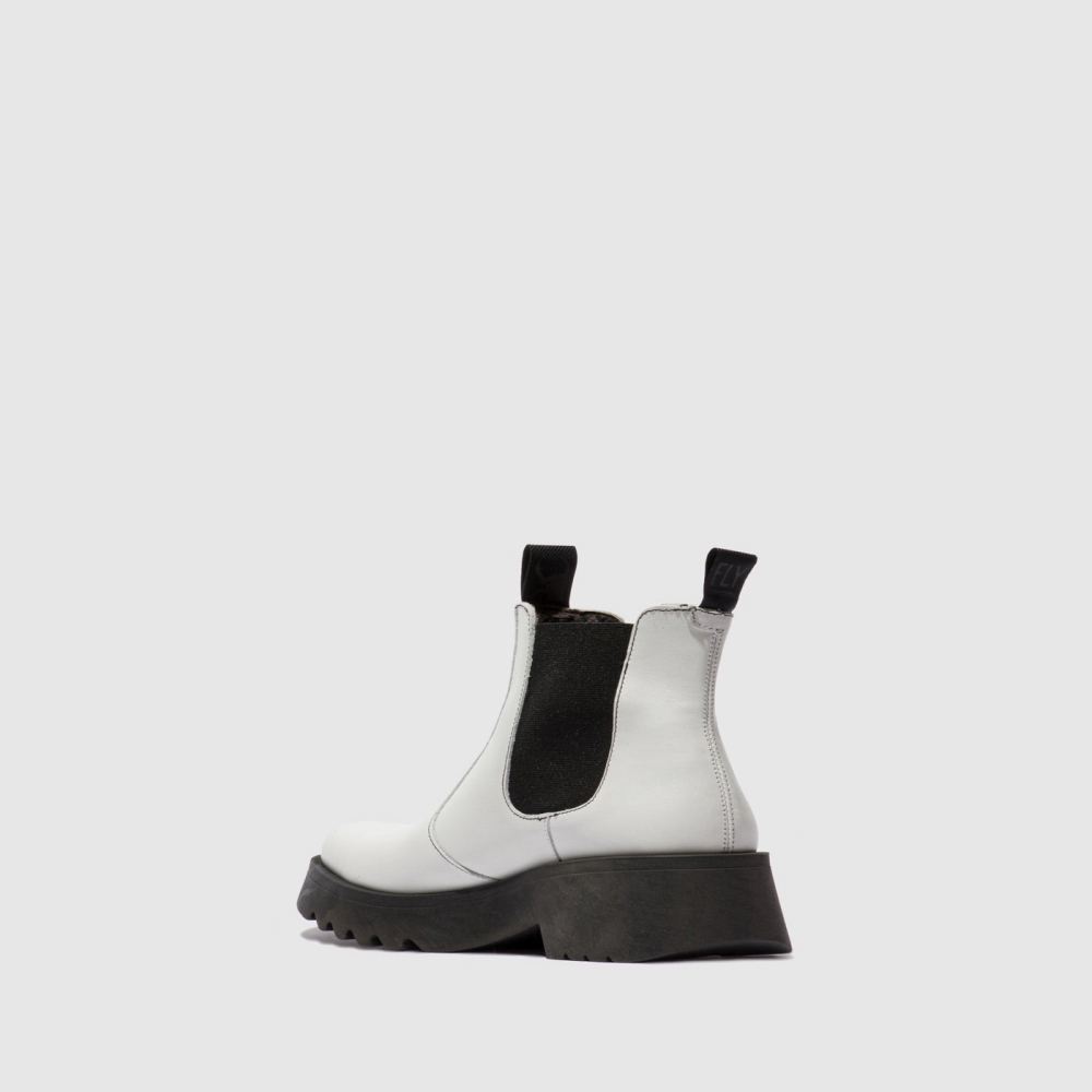 White Fly London Chelsea Women's Ankle Boots | USA97TMZG