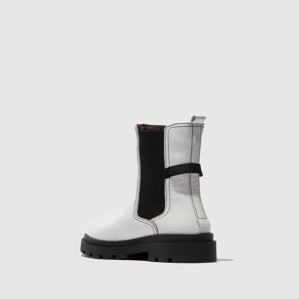 White Fly London Chelsea Women's Boots | USA50KSZU