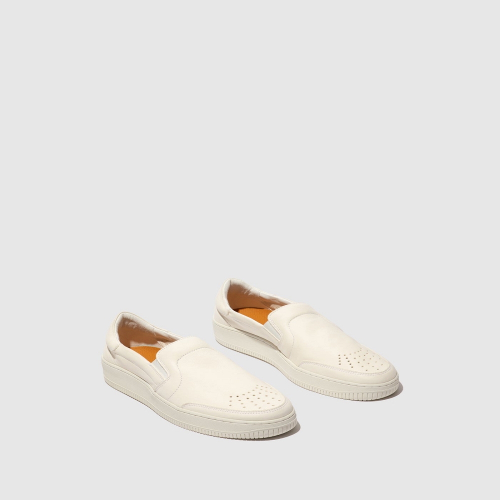 White Fly London Slip-on Men's Trainers | USA69NIVB