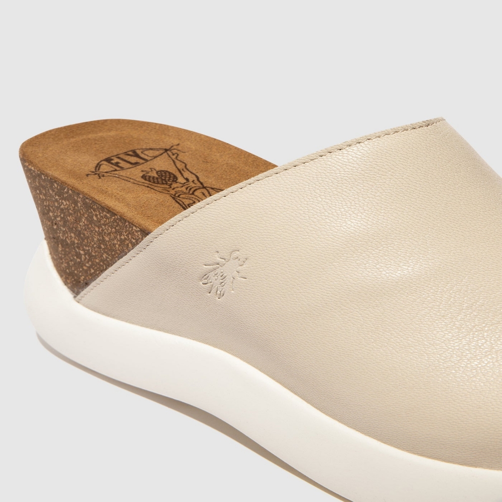 White Fly London Slip-on Women's Mules | USA38BDLM