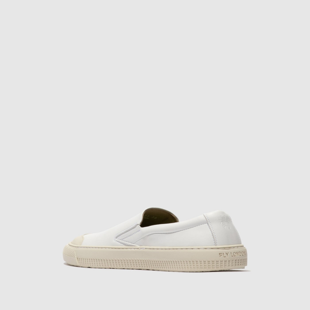 White Fly London Slip-on Women's Trainers | USA04QWYK