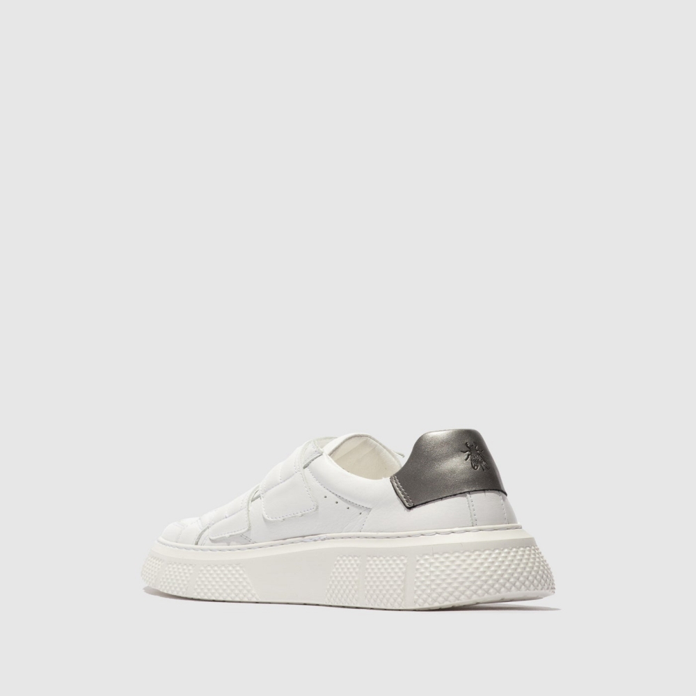 White Fly London Velcro Men's Trainers | USA06ECMJ