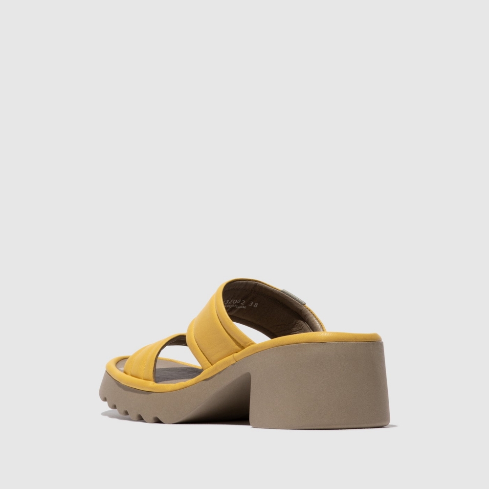 Yellow Fly London Slip-on Women's Mules | USA56OCYS