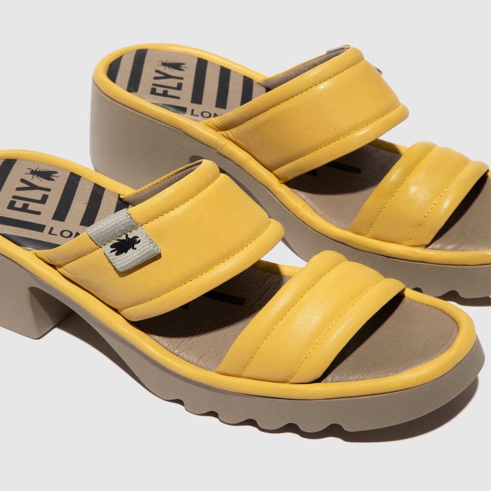 Yellow Fly London Slip-on Women's Mules | USA56OCYS